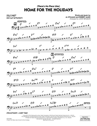 (There's No Place Like) Home for the Holidays (arr. John Wasson) - Bass Clef Solo Sheet