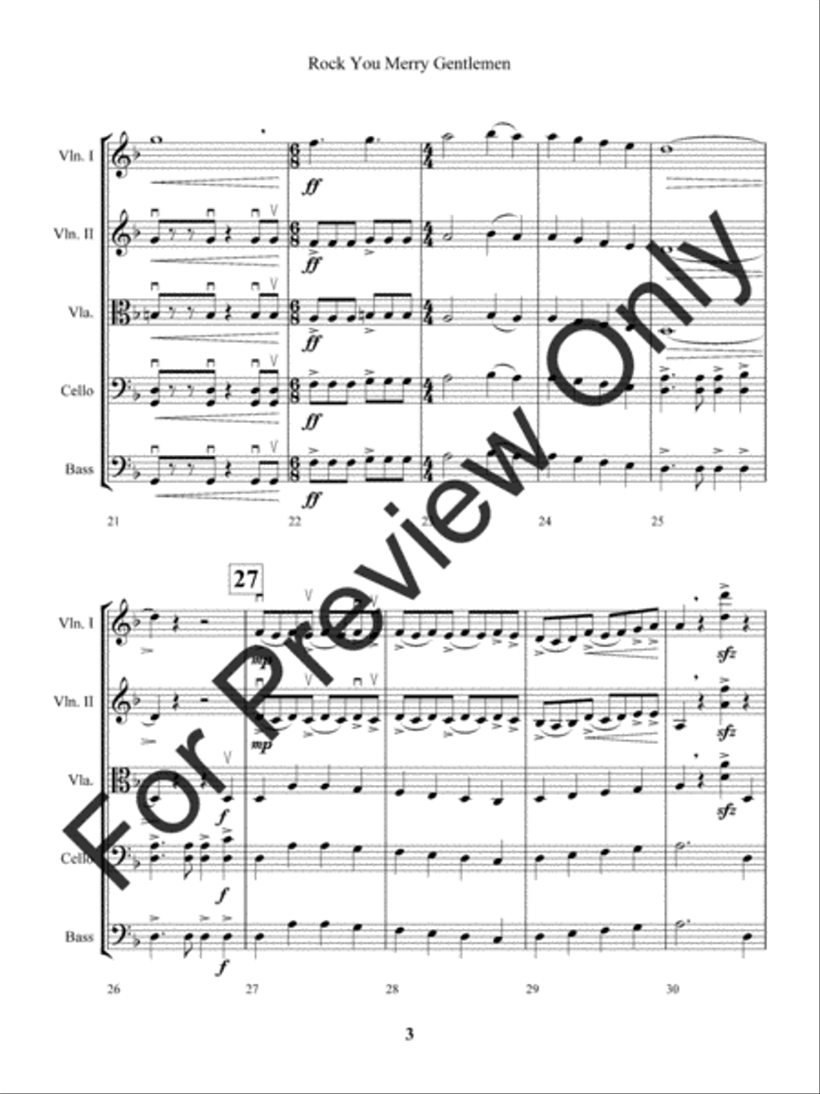 Sailing Kites Sailing Kites String Orchestra scores gallery preview page 6