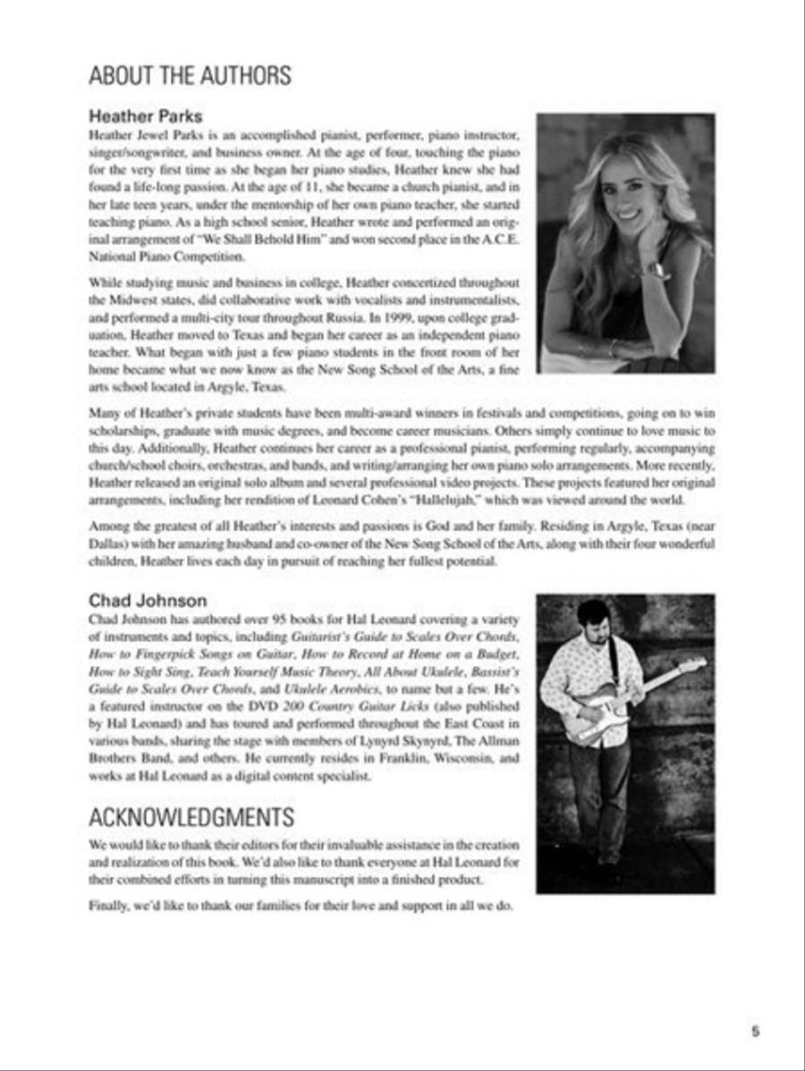 Pianist's Guide to Scales Over Chords Piano Method scores gallery preview page 5