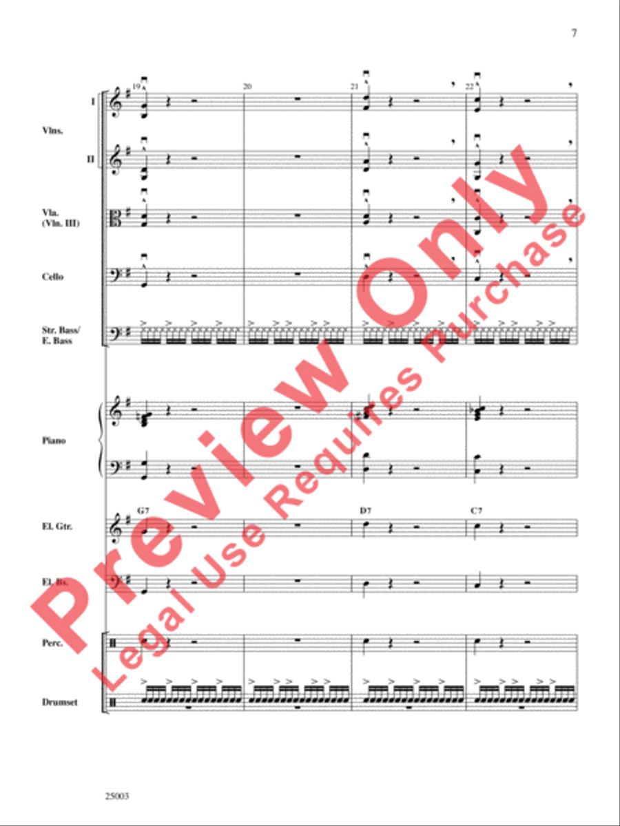 Wipe Out Wipe Out String Orchestra scores gallery preview page 9