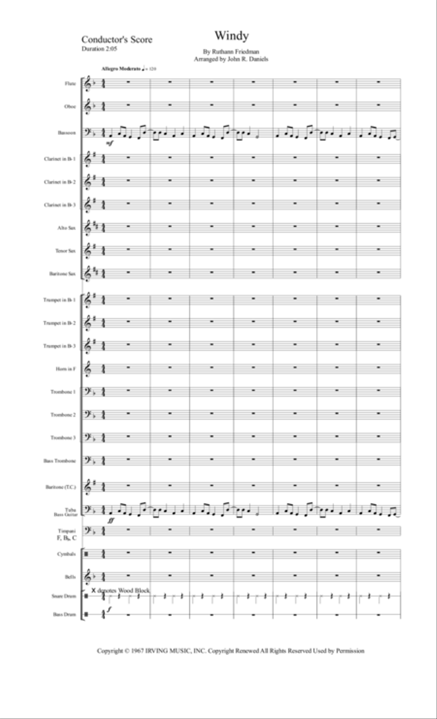 Windy Concert Band scores gallery preview page 3