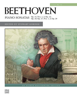 Book cover for Beethoven -- Piano Sonatas, Volume 2