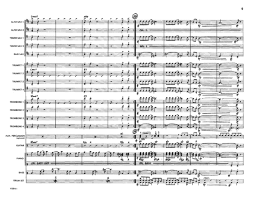Gringo Jazz Ensemble scores gallery preview page 9