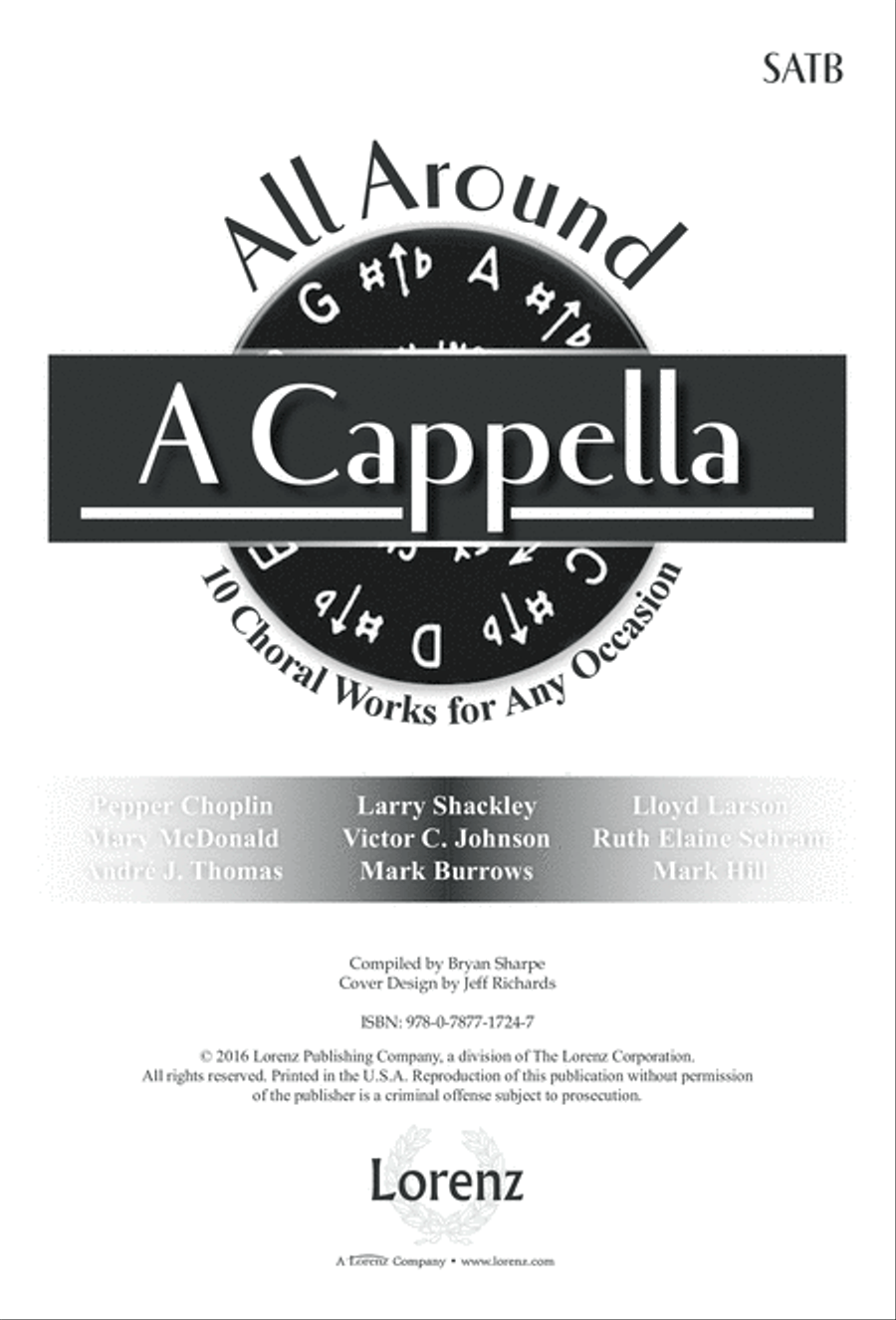 All Around A Cappella 4-Part scores gallery preview page 1