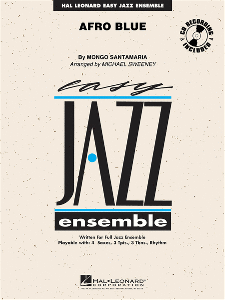 Afro Blue Jazz Ensemble scores gallery preview page 1