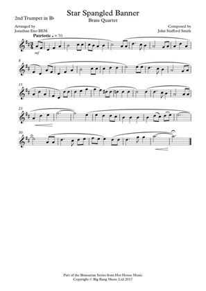 Star Spangled Banner - Brass Quartet