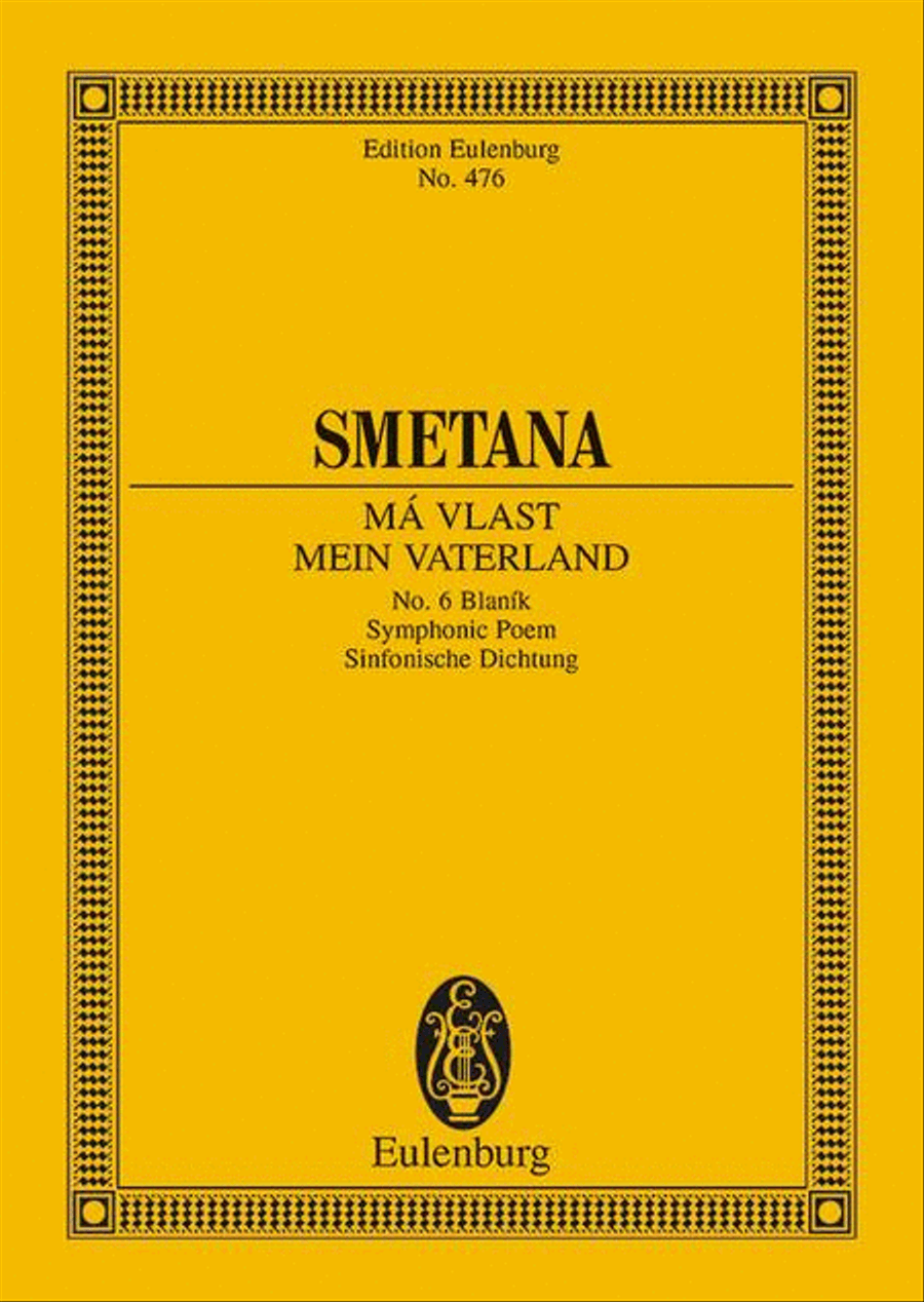 Ma Vlast No. 6 “Blanik” Orchestra scores gallery preview page 1