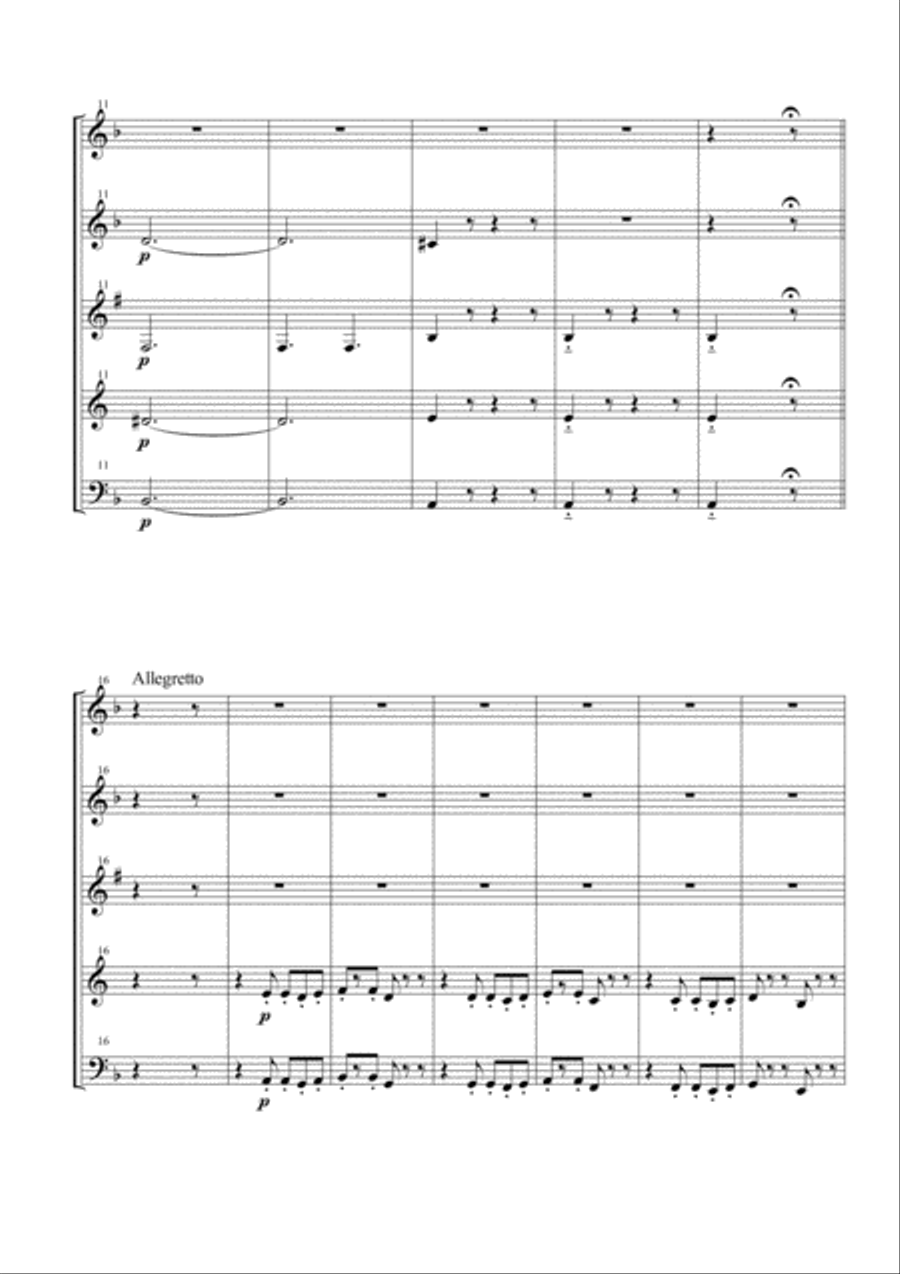 Funeral March of a Marionette for Woodwind Quintet Funeral March of a Marionette for Woodwind Quintet Woodwind Quintet scores gallery preview page 2