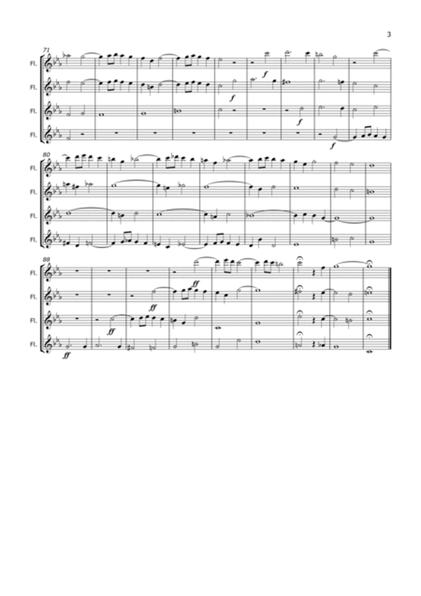 Fugue in C Minor for Four Flutes image number null