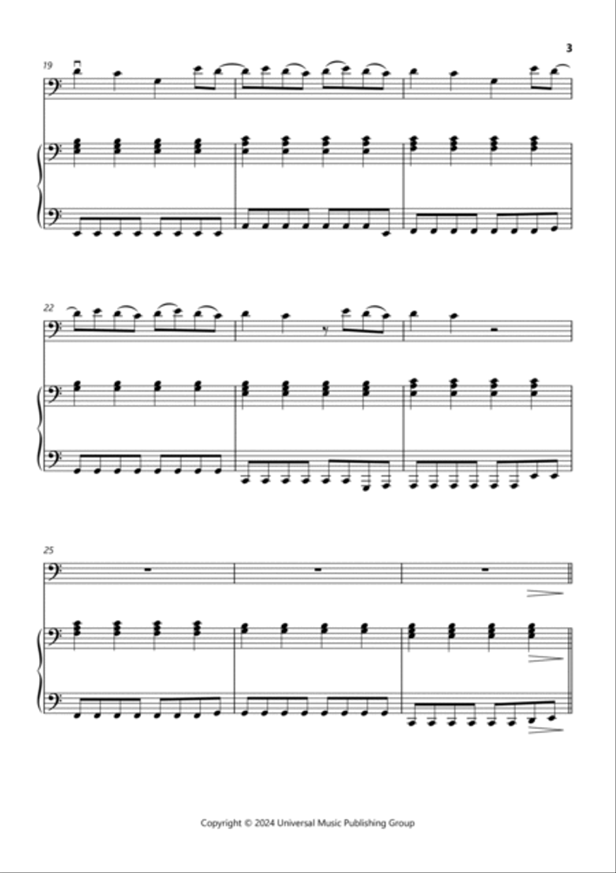 Fortnight Piano scores gallery preview page 3