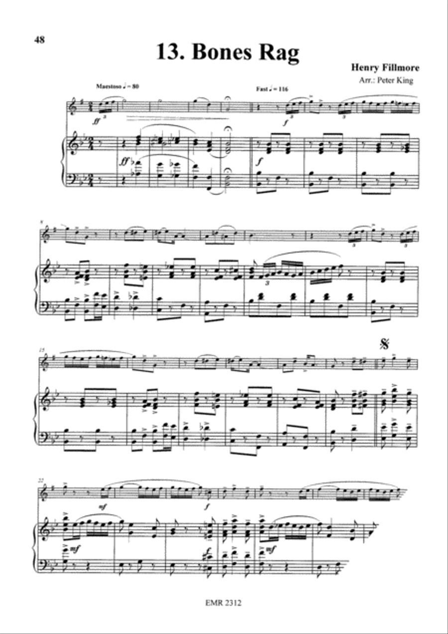 15 Rags Voice Solo scores gallery preview page 15