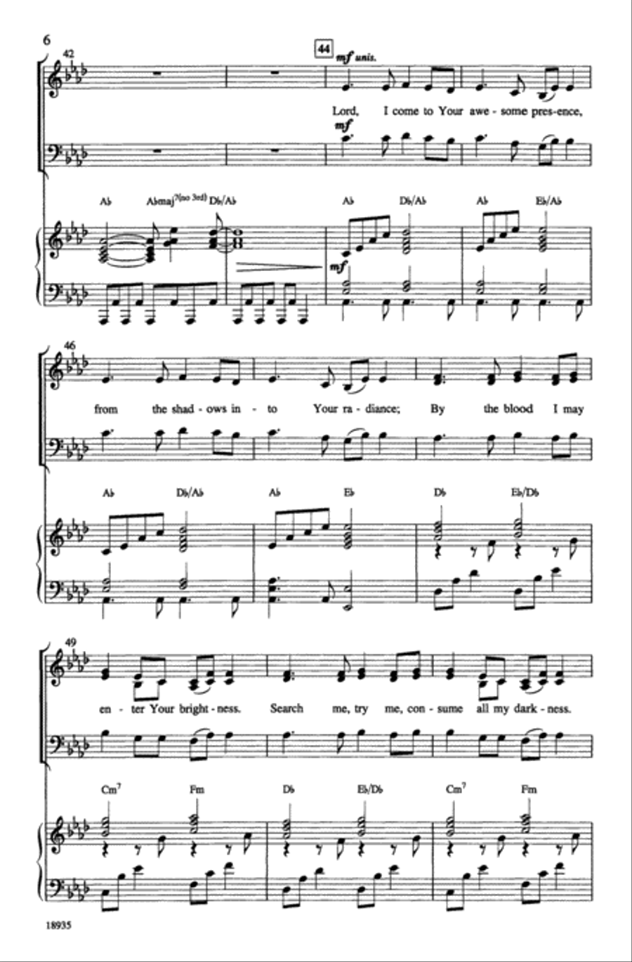 Shine, Jesus, Shine Shine, Jesus, Shine 3-Part scores gallery preview page 6