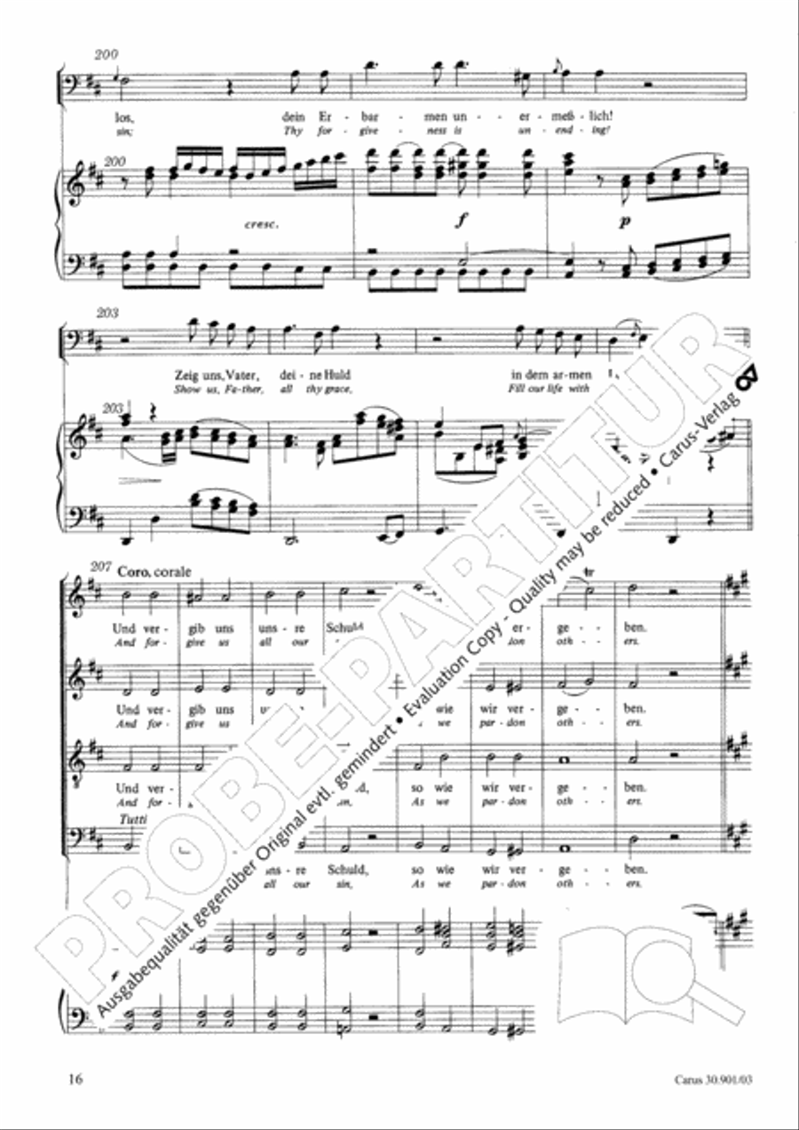 Our father (Vater unser) Our father (Vater unser) TB scores gallery preview page 17