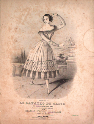 Le Sapateo De Cadiz. The Celebrated Spanish Dance