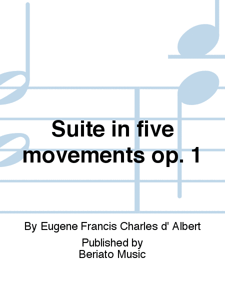 Suite in five movements op. 1