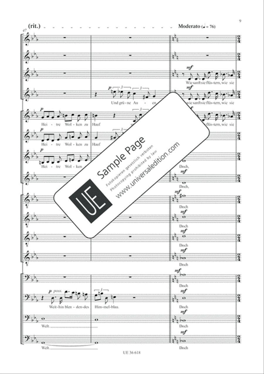 Im Sommerwind Im Sommerwind 4-Part scores gallery preview page 11