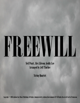 Book cover for Freewill