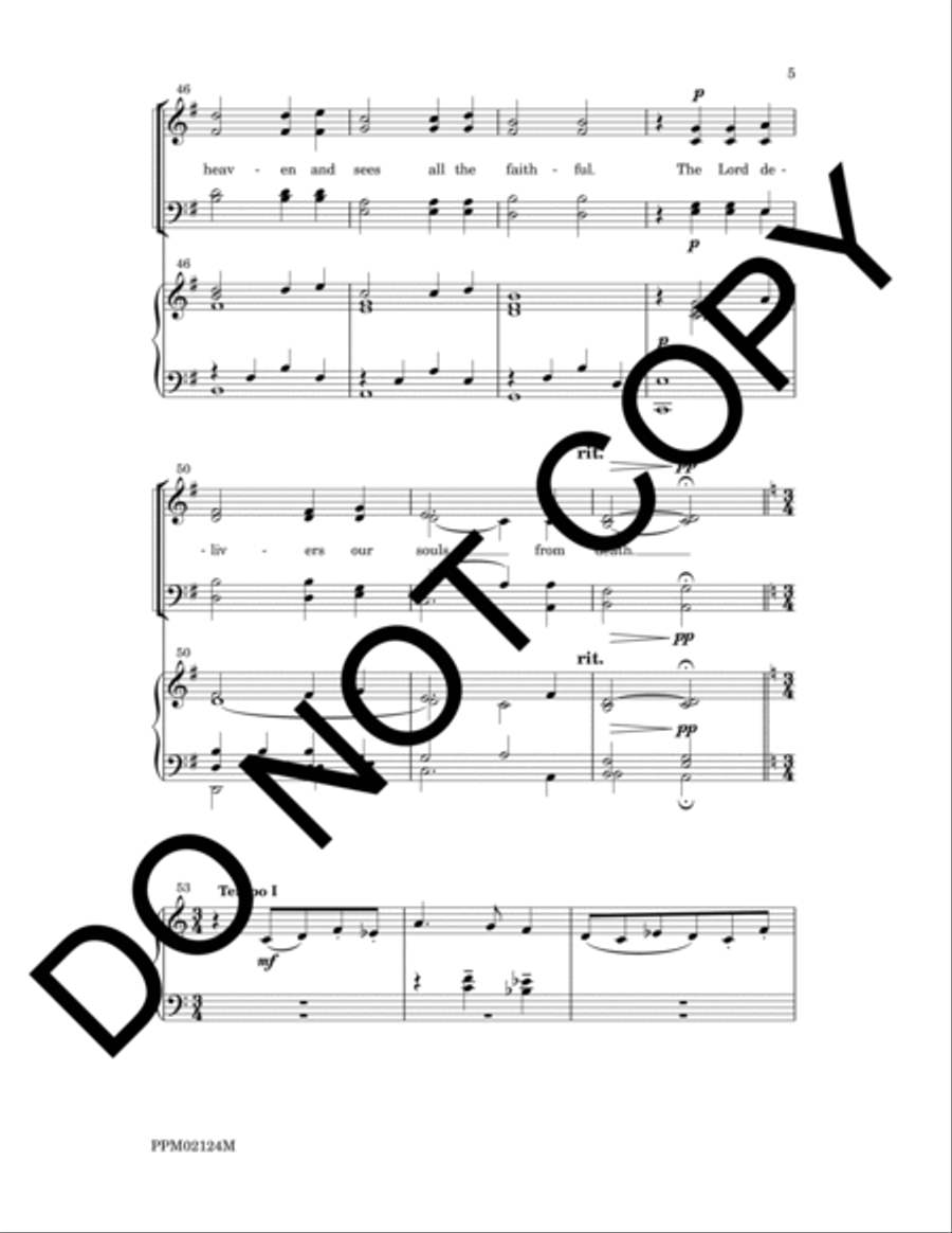Rejoice in the Lord Rejoice in the Lord 4-Part scores gallery preview page 8