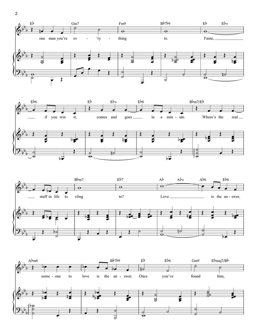 Make Someone Happy (from Do Re Mi) Soprano Voice scores gallery preview page 2