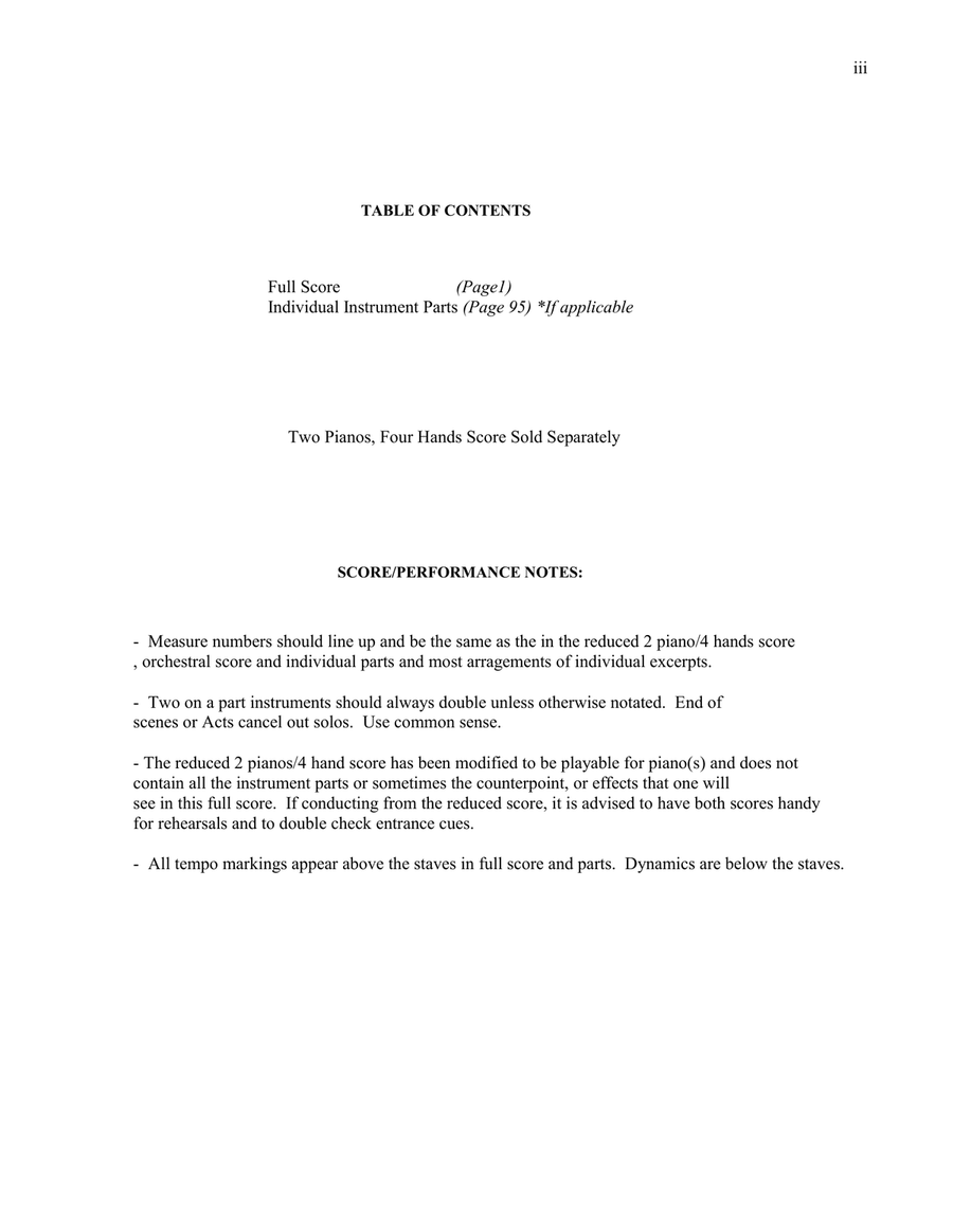 Piano Concerto No. 3 James Nathaniel Holland, Full Orchestral Score and Individual Parts Full Orchestra scores gallery preview page 3