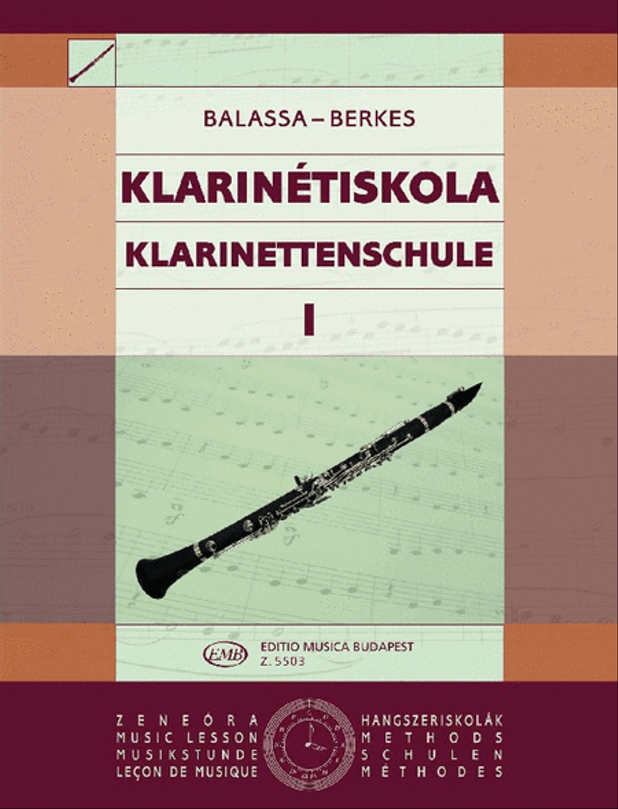Klarinettenschule I Clarinet scores gallery preview page 1