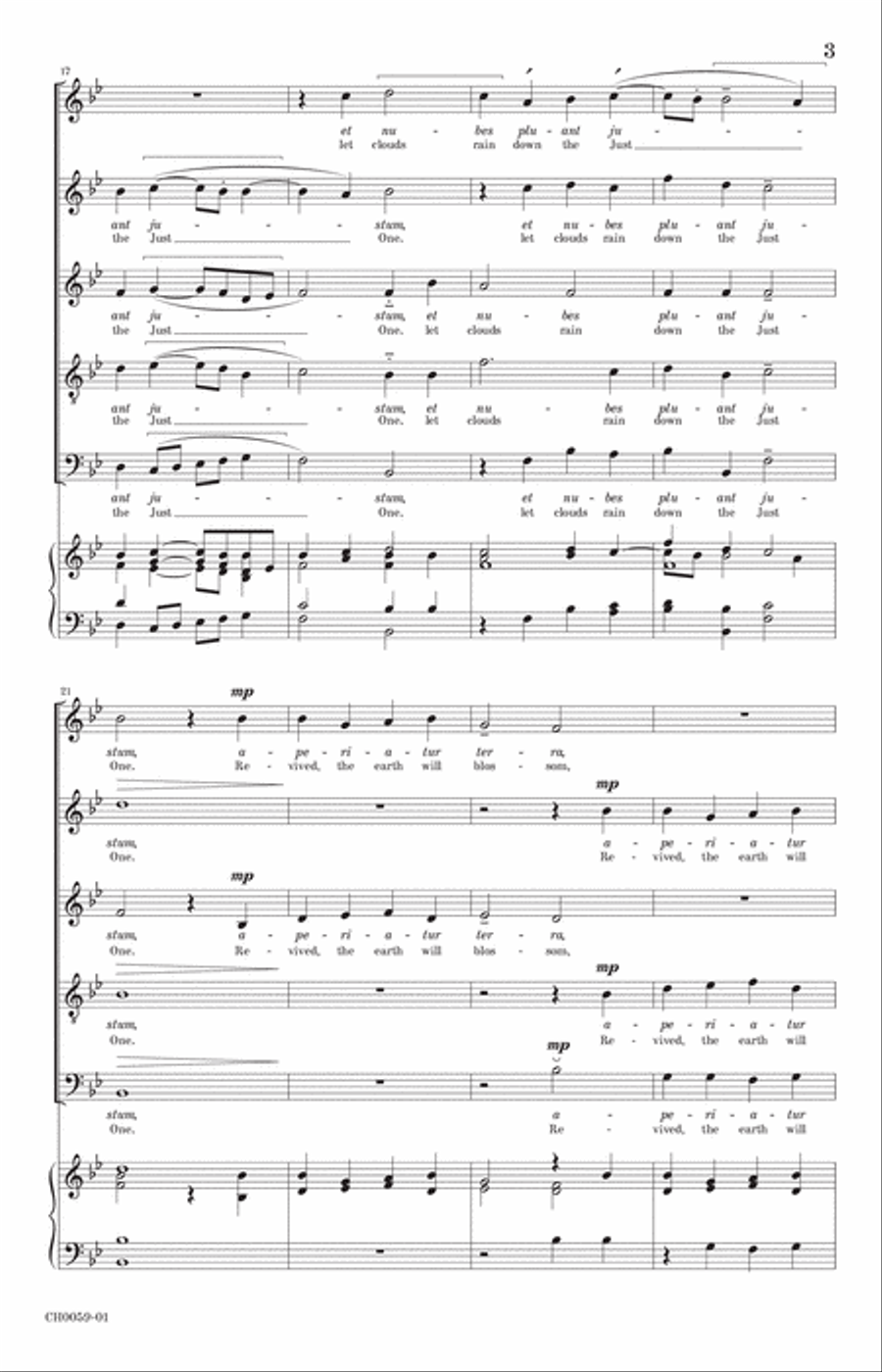 Rorate coeli Rorate coeli Divisi scores gallery preview page 3
