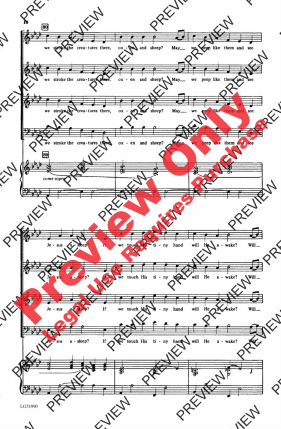 Carol Cantata Carol Cantata 4-Part scores gallery preview page 10