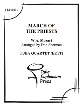 Book cover for March of the Priests