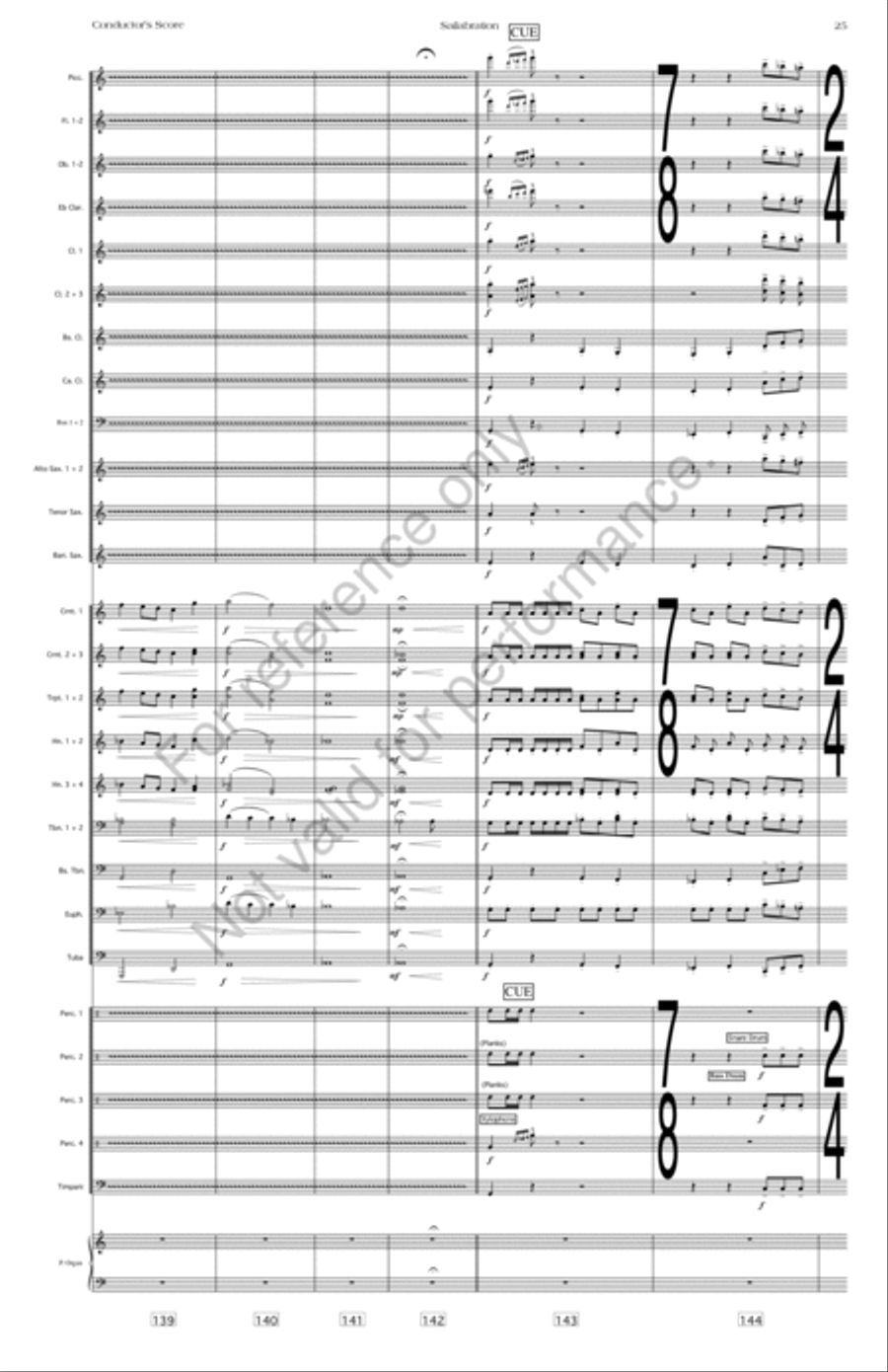 Sailabration Sailabration Concert Band scores gallery preview page 28