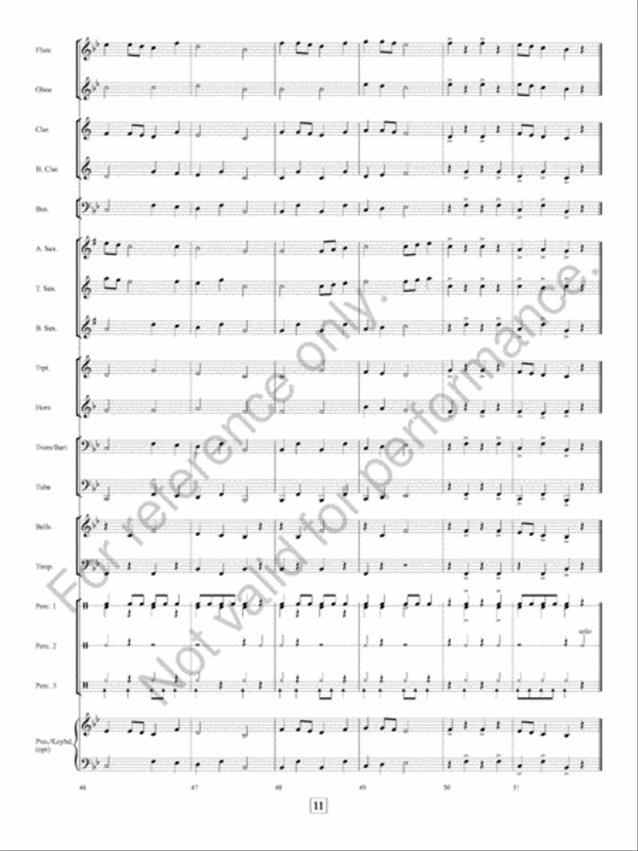 March A Doodle Dandy Concert Band scores gallery preview page 12