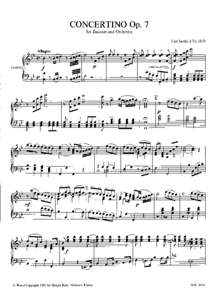 Concertino Op. 7