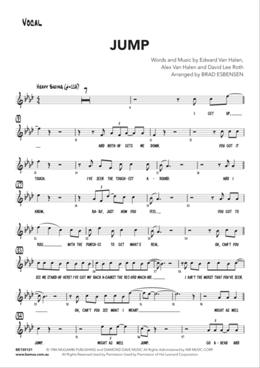 Jump Jazz Ensemble scores gallery preview page 4