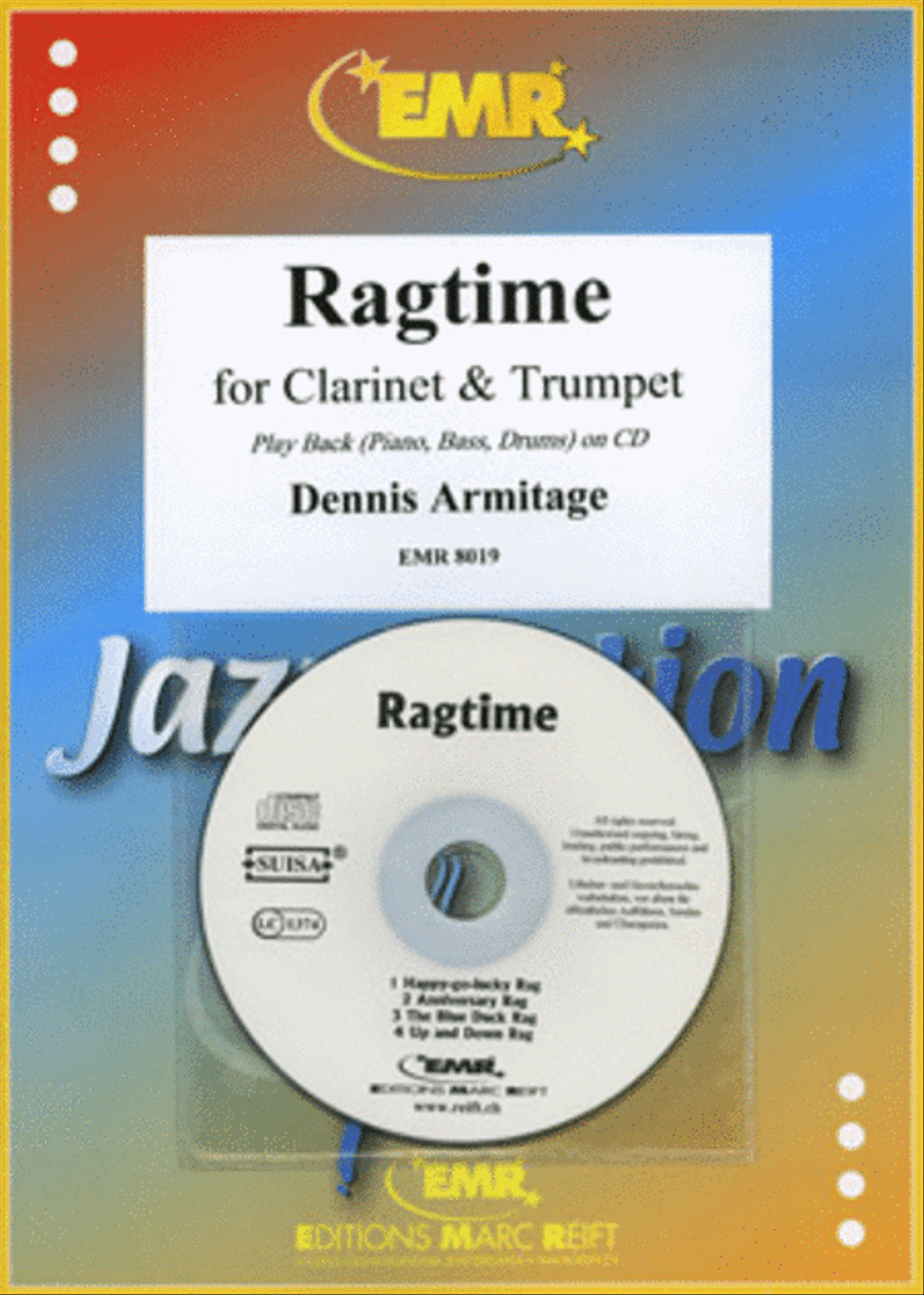 Ragtime Clarinet scores gallery preview page 1