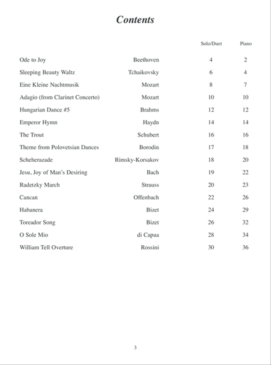 Easy Classics for Cello Cello scores gallery preview page 4
