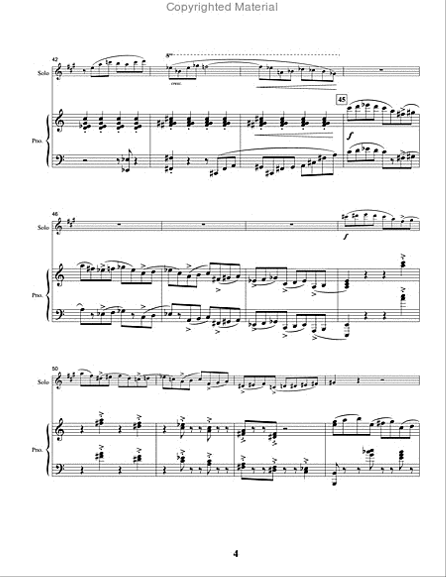 Sapphire Sapphire Alto Saxophone scores gallery preview page 5