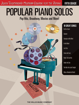 Book cover for Popular Piano Solos – Grade 5