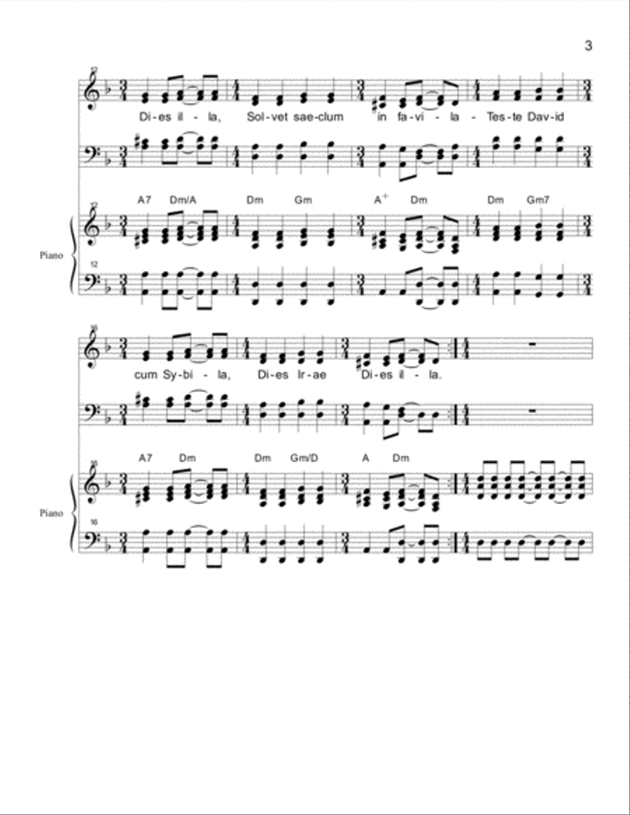 Didn't My Lord Deliver Daniel 4-Part scores gallery preview page 3