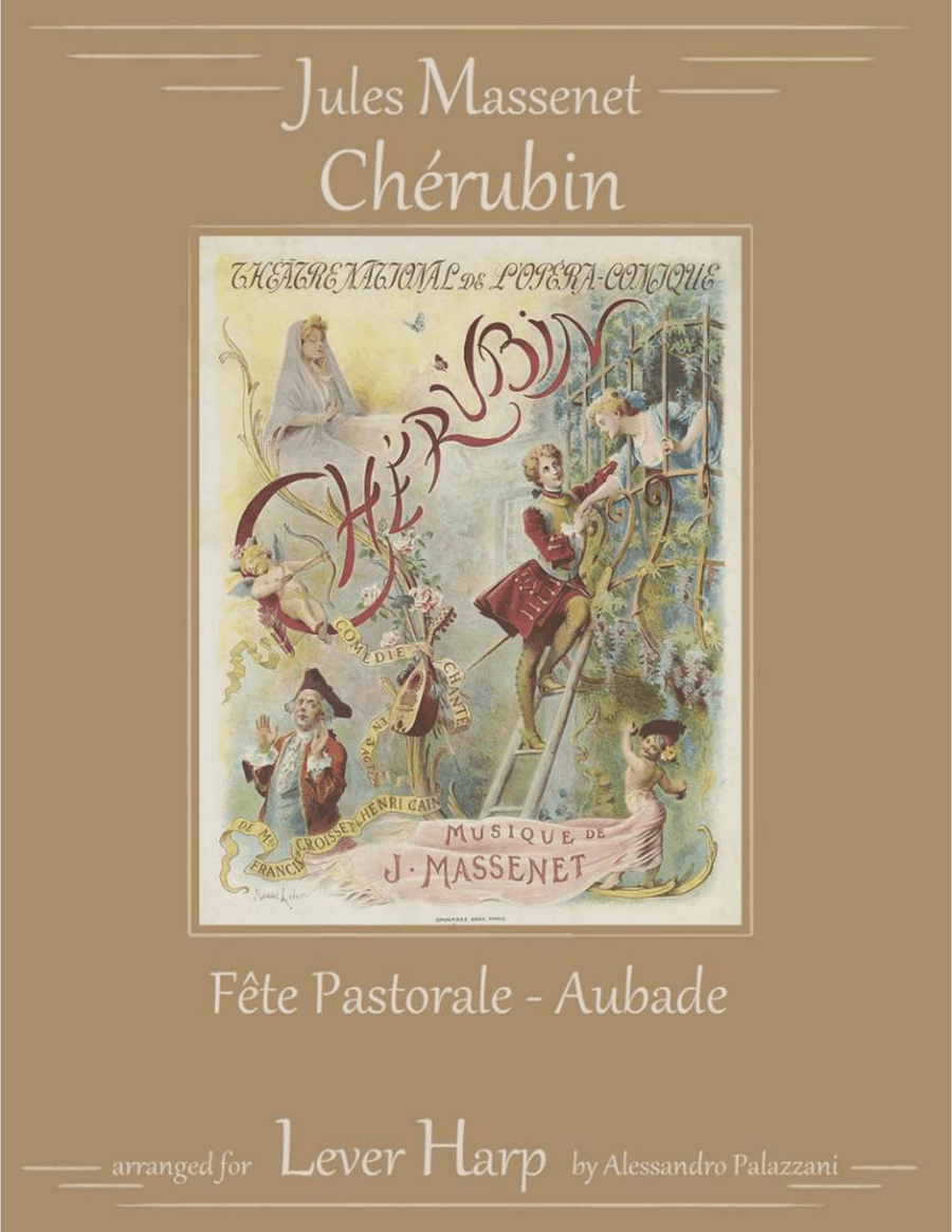 Chérubin: Fête Pastorale et Aubade - for Lever Harp Celtic Harp scores gallery preview page 1