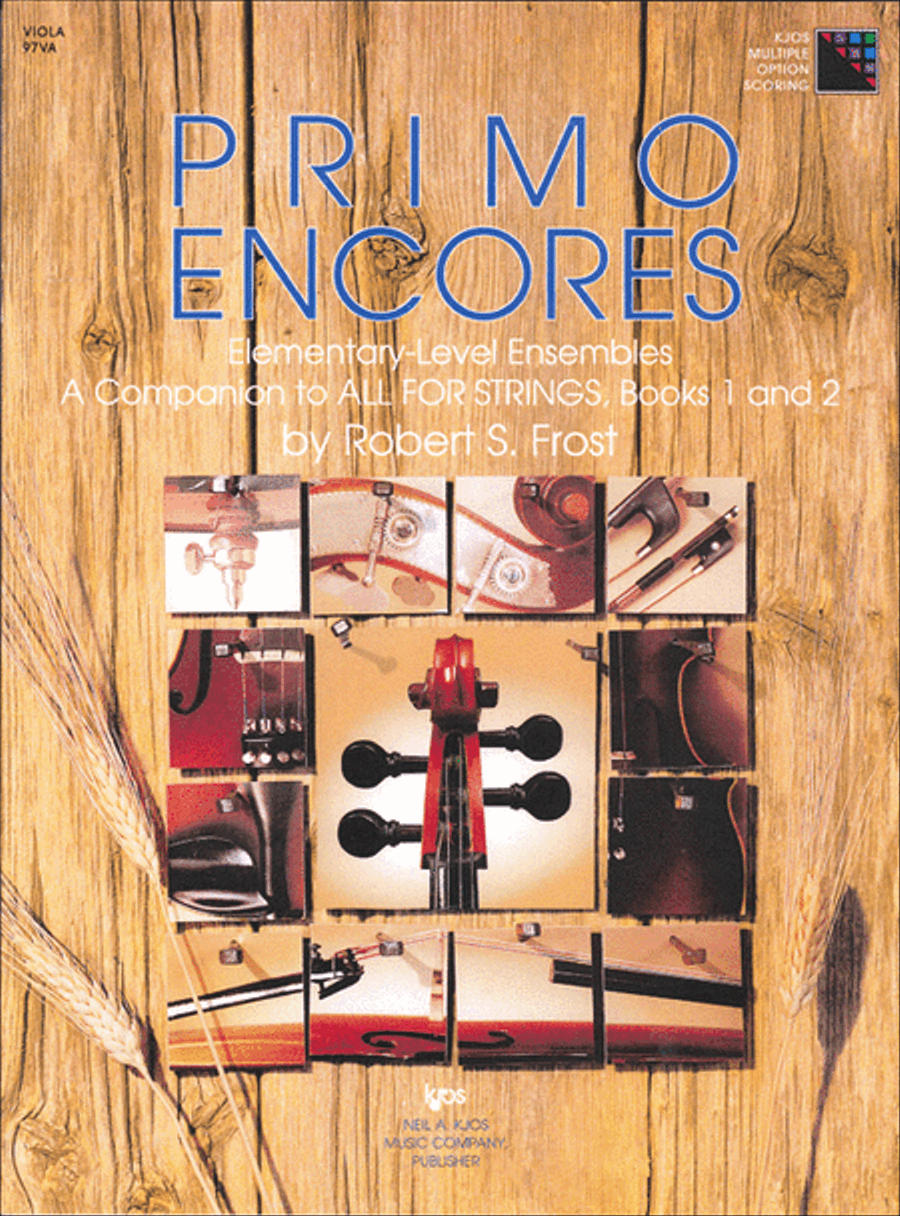 Primo Encores - Viola by Robert S. Frost String Orchestra - Sheet Music