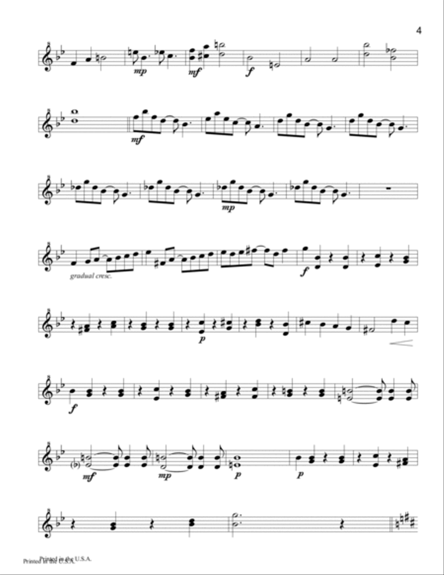 Chief Niwot Rag for Recorder Ensemble - Parts Soprano Recorder scores gallery preview page 4