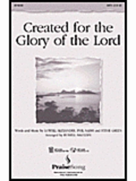 Created for the Glory of the Lord - ChoirTrax CD