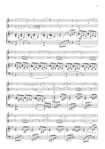 Caccini Ave Maria, for piano trio, PC001