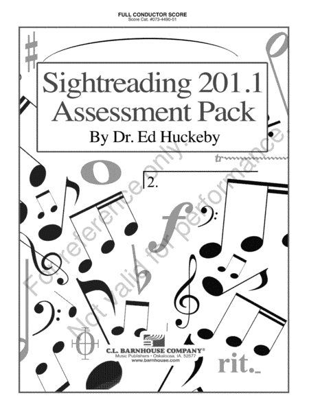 Sightreading 201.1 Assessment Pack