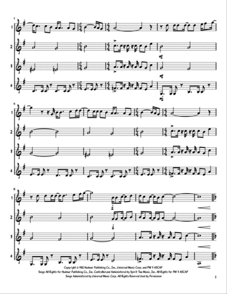 Africa Africa Baritone Horn TC scores gallery preview page 2