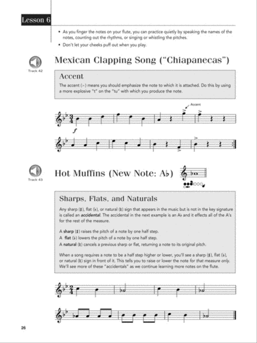 Play Flute Today! Flute Solo scores gallery preview page 5