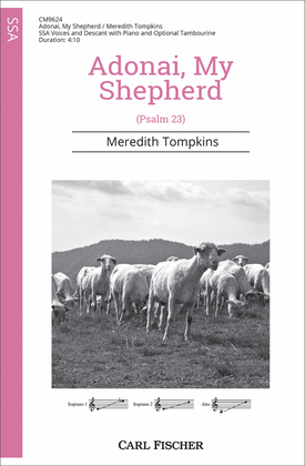 Book cover for Adonai, My Shepherd