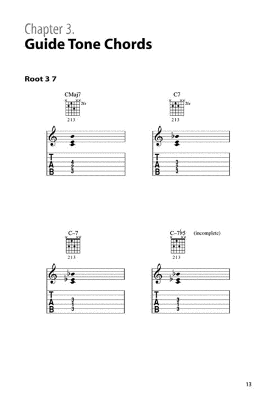 Berklee Jazz Guitar Chord Dictionary Electric Guitar scores gallery preview page 4