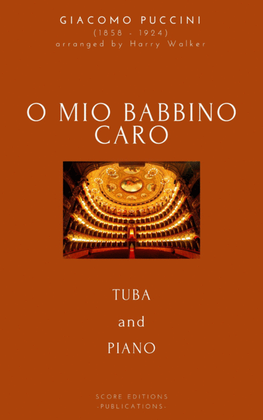 Book cover for Puccini: O Mio Babbino Caro (for Tuba and Piano)