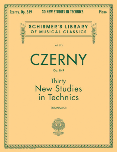 Thirty New Studies in Technics, Op. 849