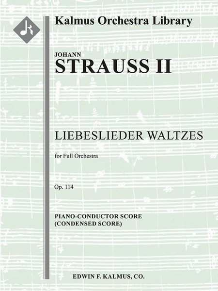 Liebeslieder Walzer (Waltzes), Op. 114